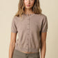 Maddie Knit Cardigan- Mocha
