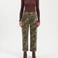 Sundaze High Rise Straight Crop- Camo Hideaway