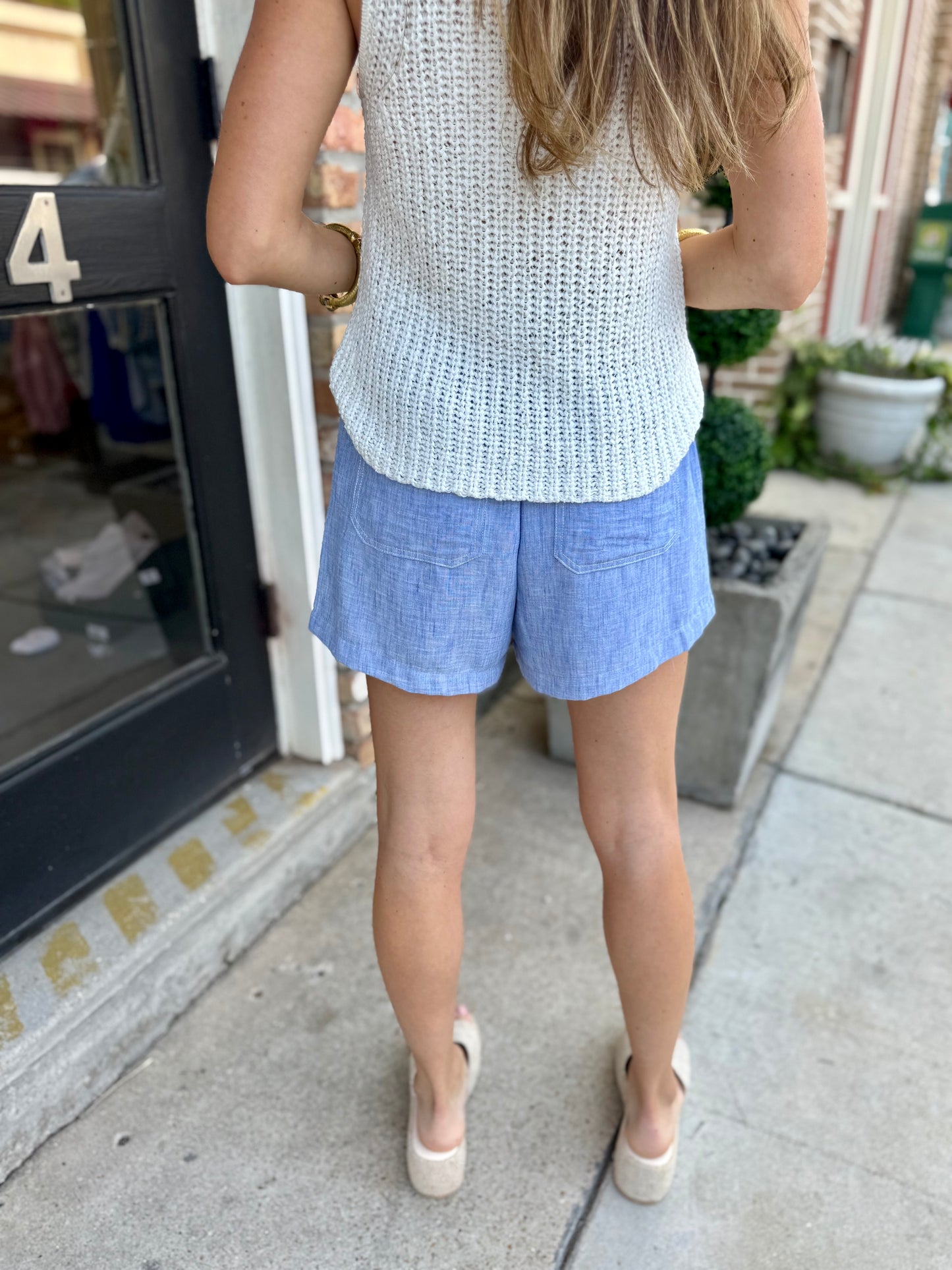 Vayla Crochet Tank- White