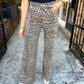 Far Out High Rise Wide Leg- Cool Cat