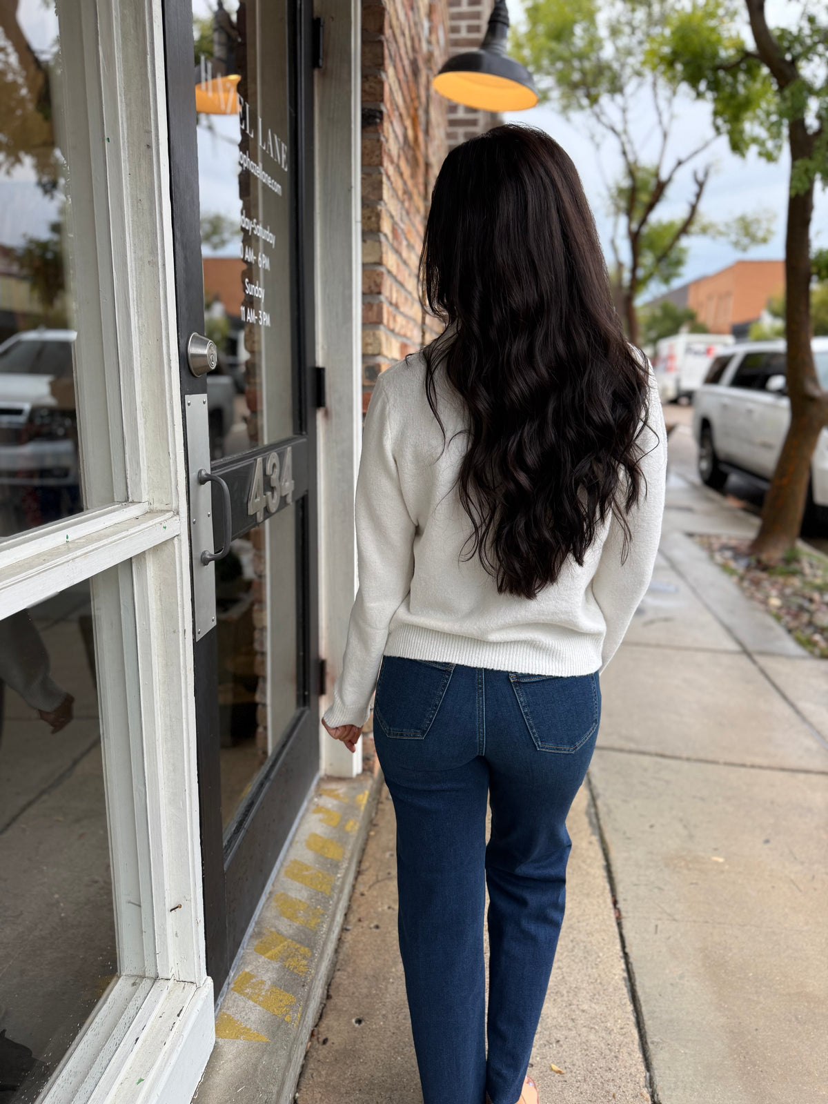 Tassie Sweater- Cream