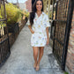 Botanical Skort- Ecru