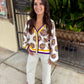 LSU Tiger Rhinestone Cardigan