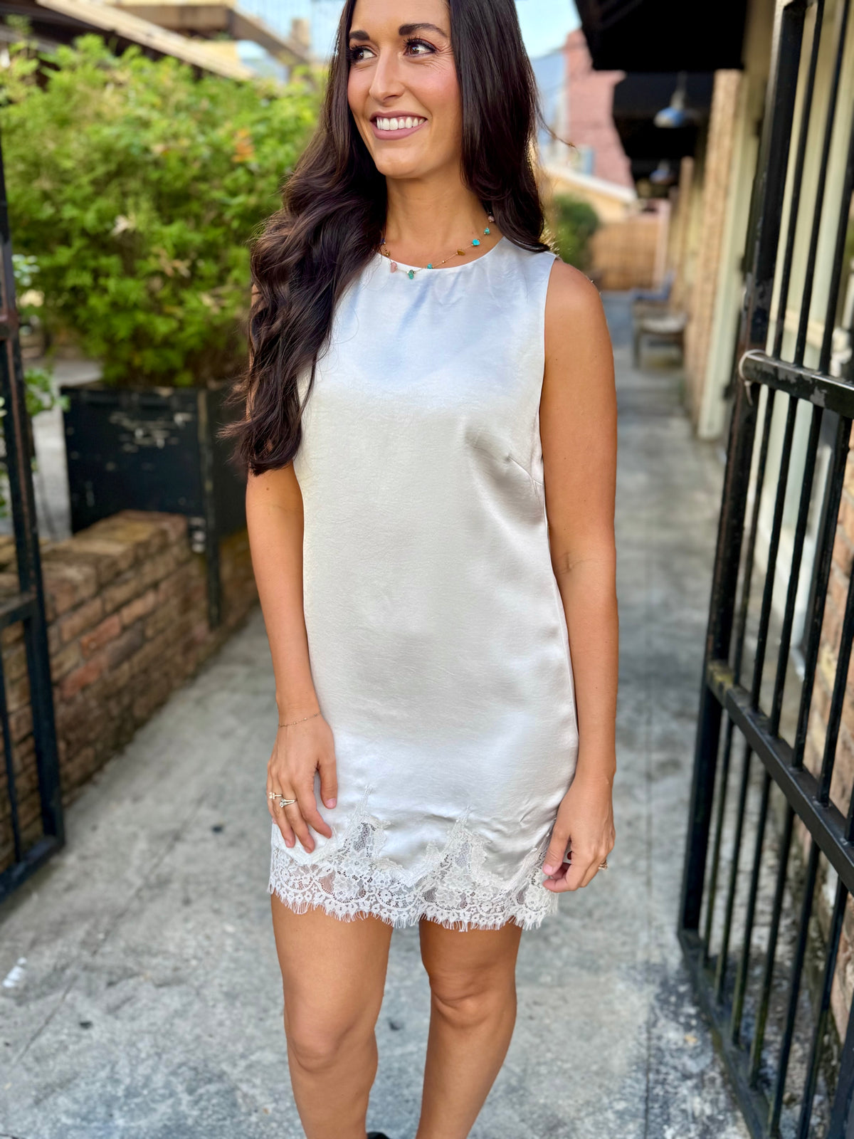 Z Supply Meadow Muse Dress- Pearl