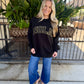 NOLA Mockneck Sweater- Black