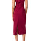 Mo Dress- Beet Red