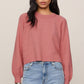 Z Supply Coming Up Sweater- Desert Bloom