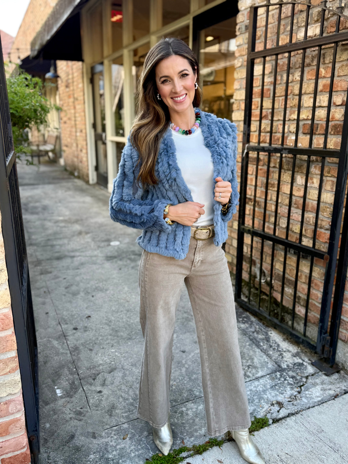 Rosa Fur Jacket- Carolina