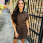Margot Dress- Espresso