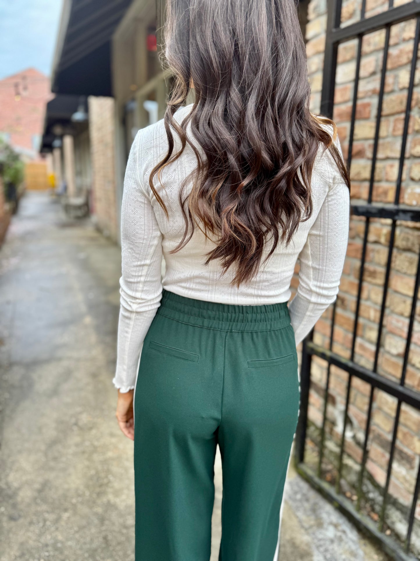 Z Supply Saunder Track Pant- Green