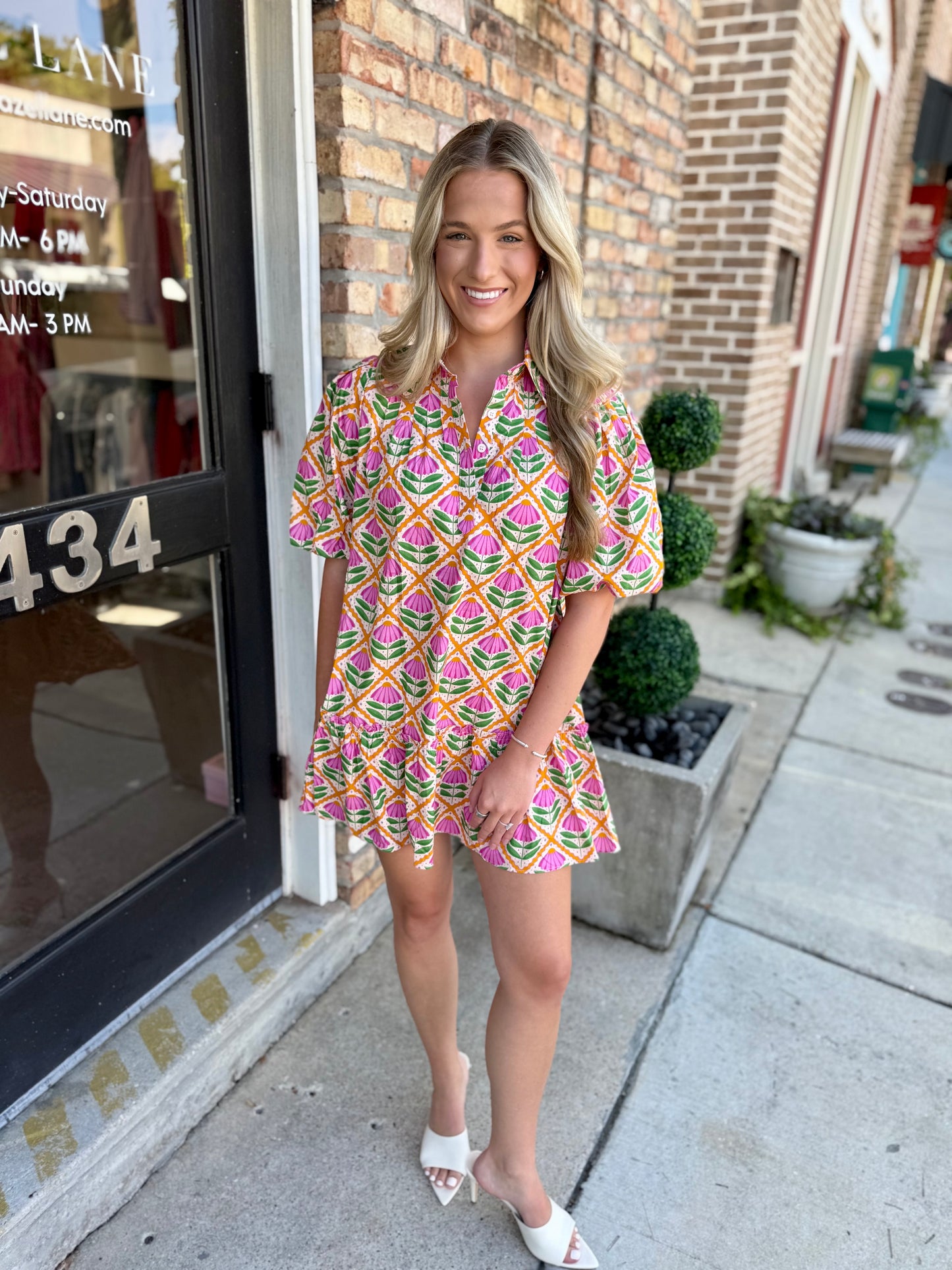 Morgan Dress- Foral Magic