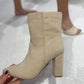 Spencer Bootie- Natural
