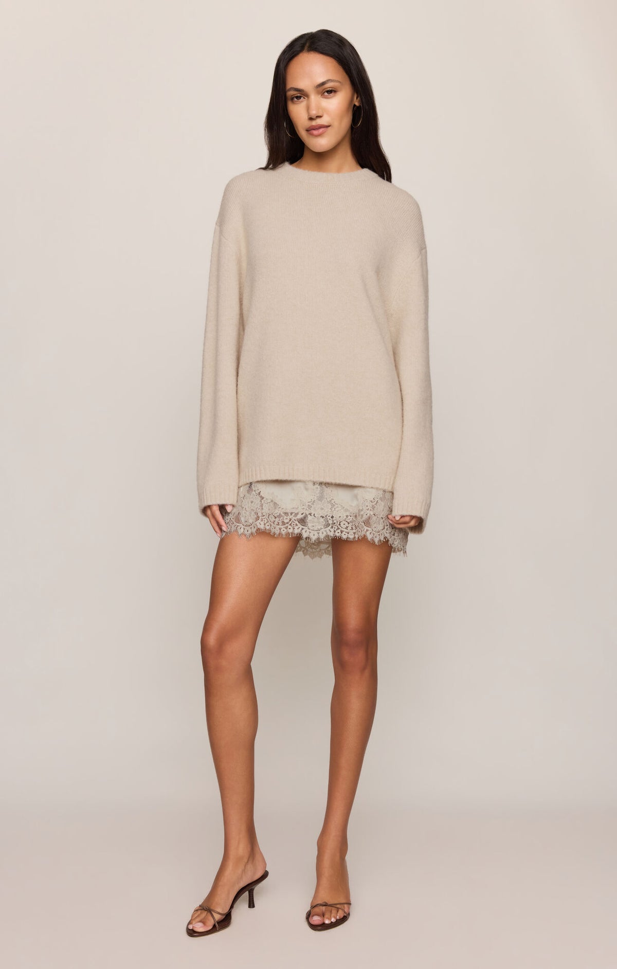 Z Supply Chill Mode Sweater- Pearl