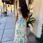 Fresh Cut Maxi Dress- Cream