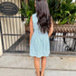 Liv Striped Dress- Sage