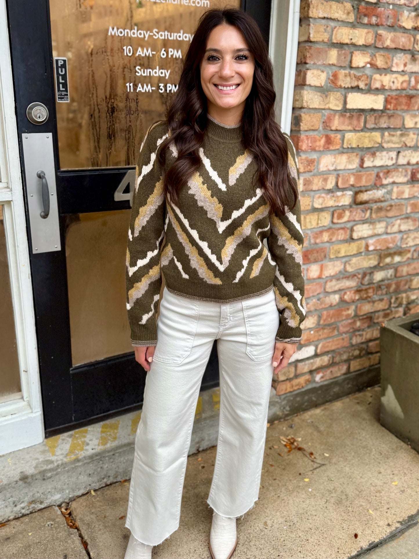 Paloma Sweater- Olive