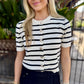 Brightin Denim Skort- Washed Black