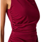 Mo Dress- Beet Red