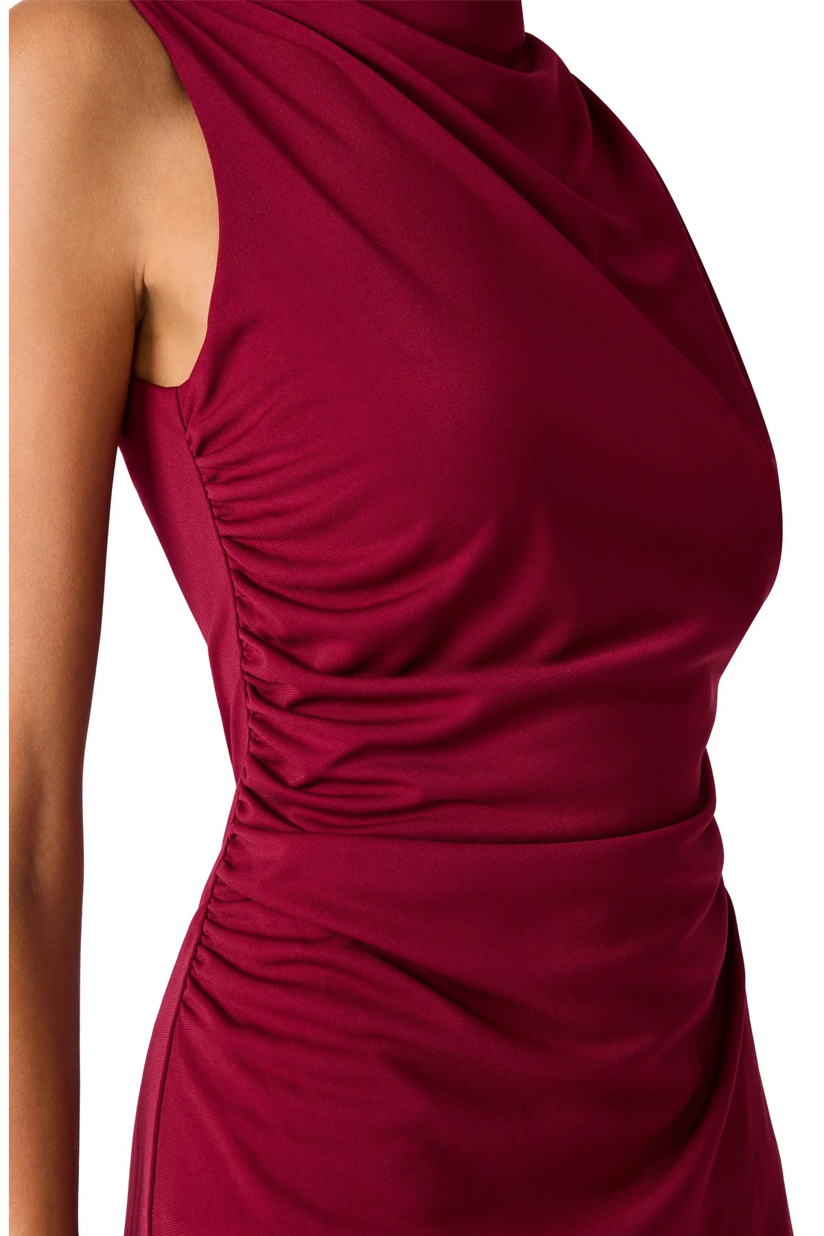 Mo Dress- Beet Red
