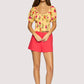 Saffron Muse Shorts- Red