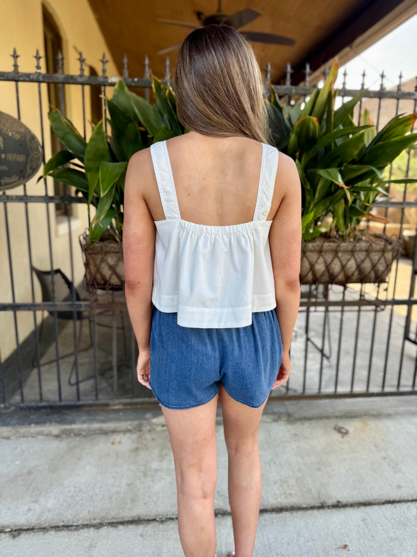 Z Supply Perfect Twill Short- Twilight Blue
