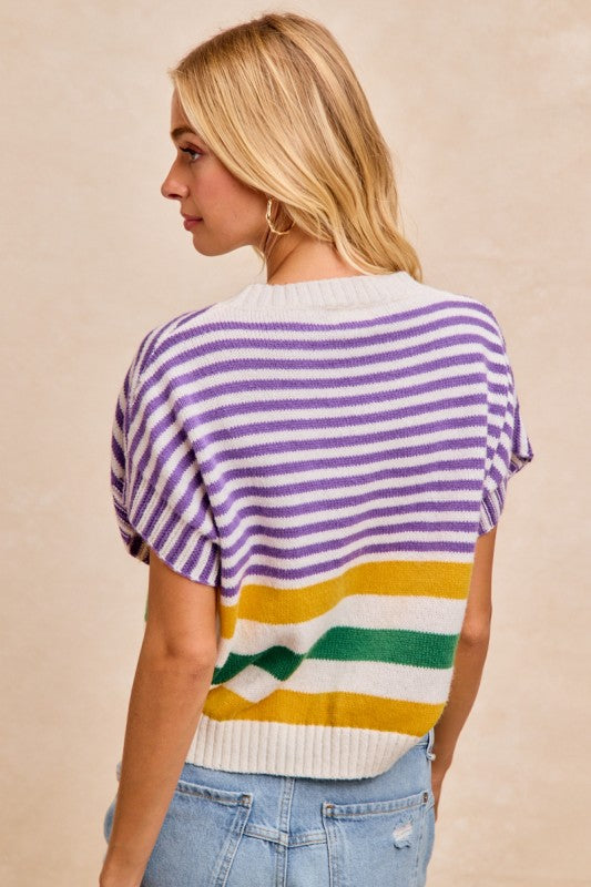 St. Ann Stripe MG Top