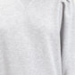 Presley Puff Sleeve Sweatshirt- Heather Gray