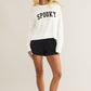 Z Supply Spooky Sweater- Sandstone