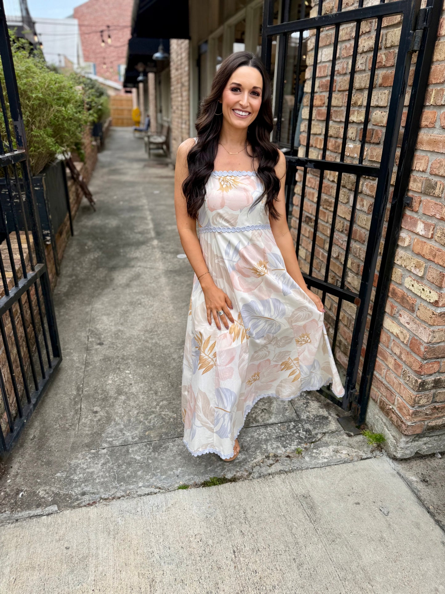 Botanical Maxi Dress