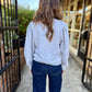 Presley Puff Sleeve Sweatshirt- Heather Gray
