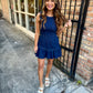 Laurel Denim Ruffle Dress