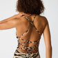 Adella Maxi Dress- Caramel Zebra