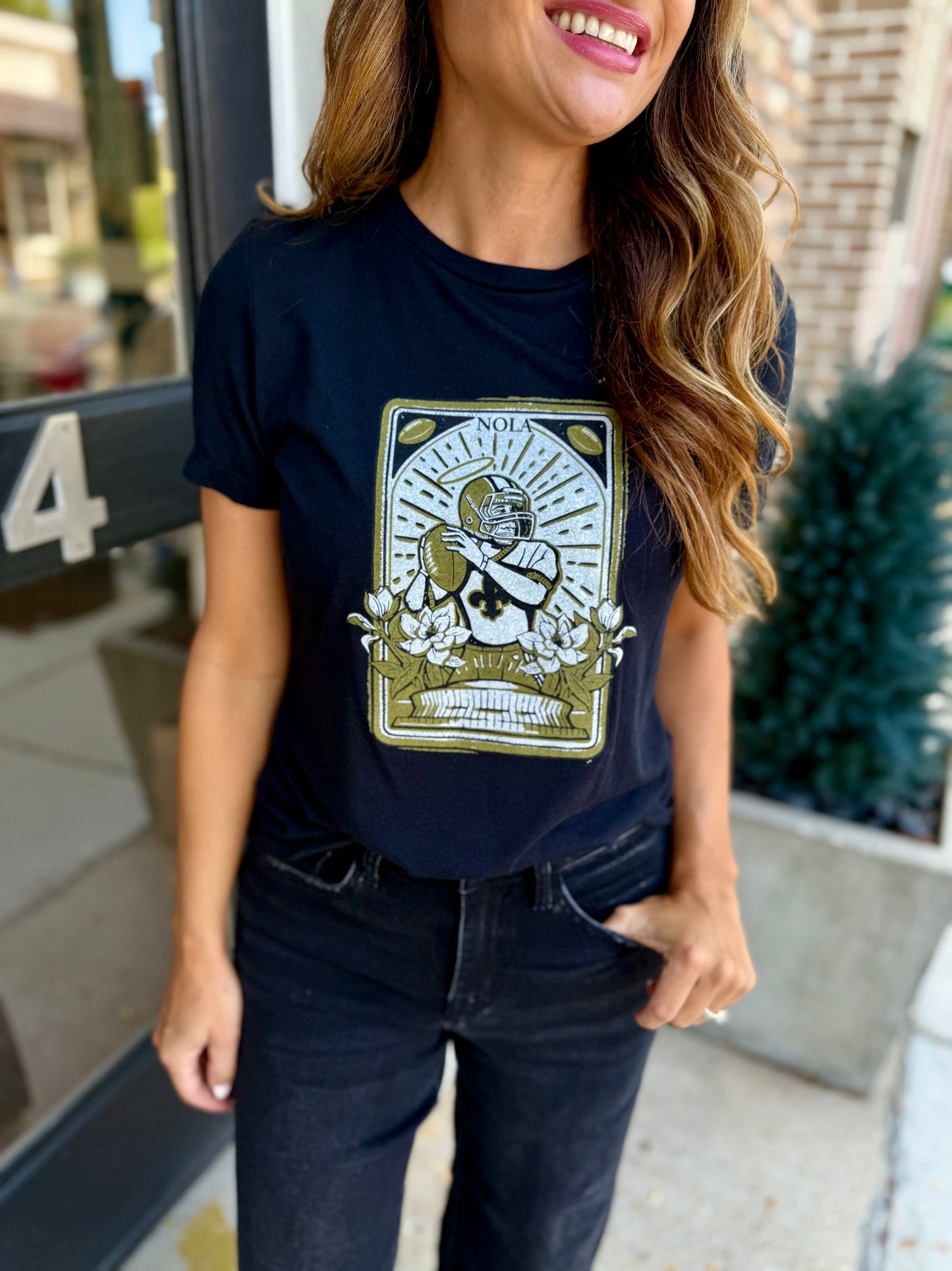 NOLA Tarot FULL Tee- Black