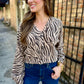 Z Supply All The Wild Cardigan- Dark Chocolate