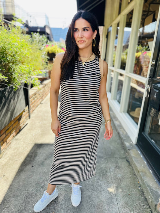 Sunday 2 Piece Tank & Skirt Set- Black