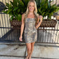 Tiger Denim Mini Dress