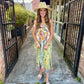 Patchwork Maxi Dress