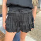 Mandy Layered Skort- Black