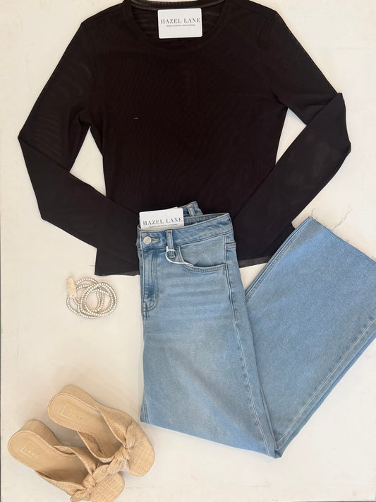 Sandy Knit Top- Dark Espresso
