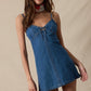 Elle Marie Denim Dress- Blue