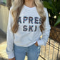 Apres Ski Sweatshirt- White