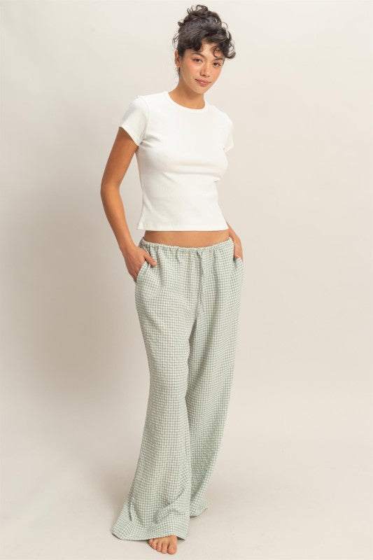 Betty Basic Ribbed Tee- Off White