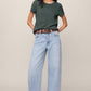 Z Supply Junie Slub Tee- Emerald Cove