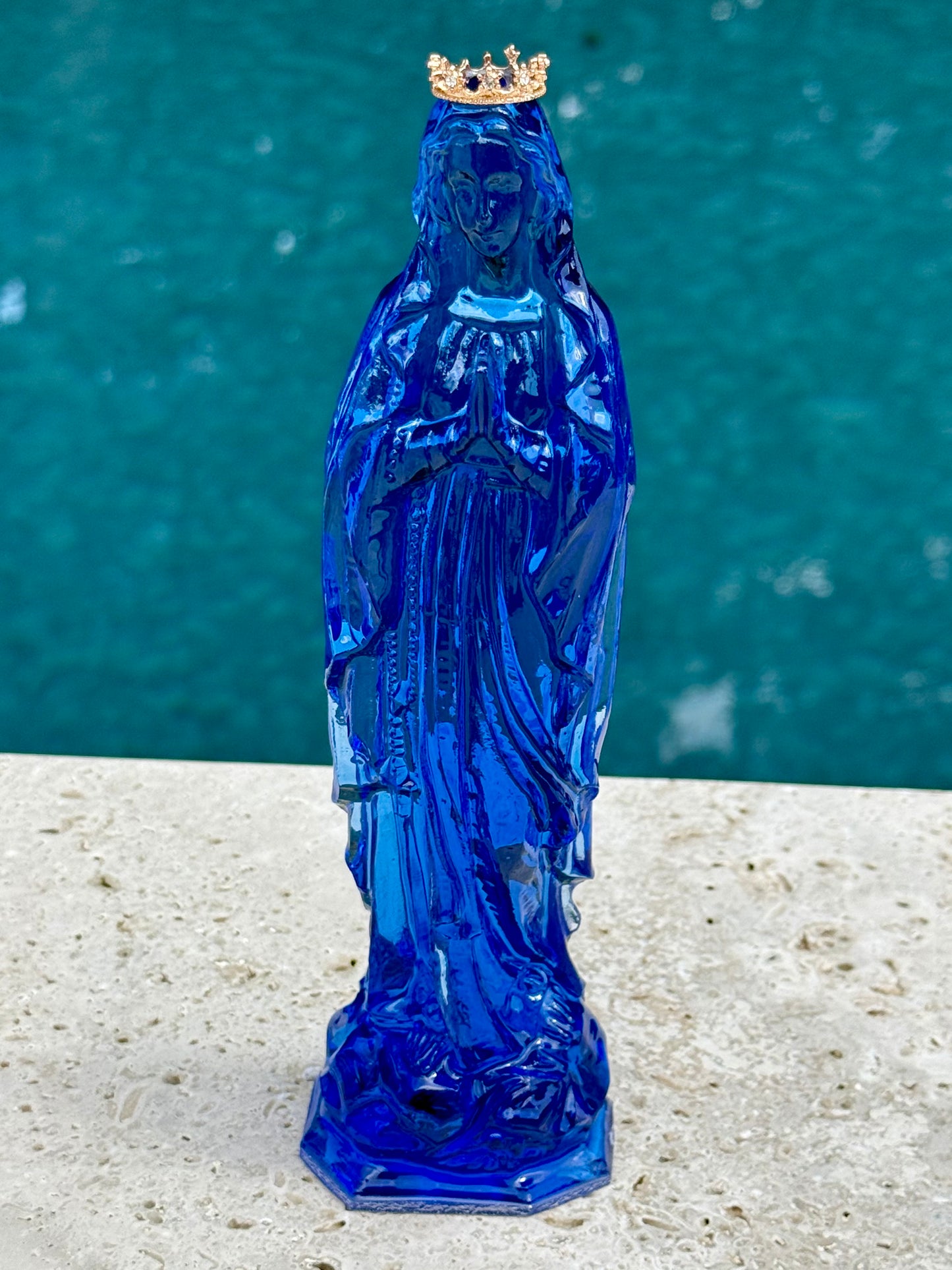 Blessed Mother- 9" Royal