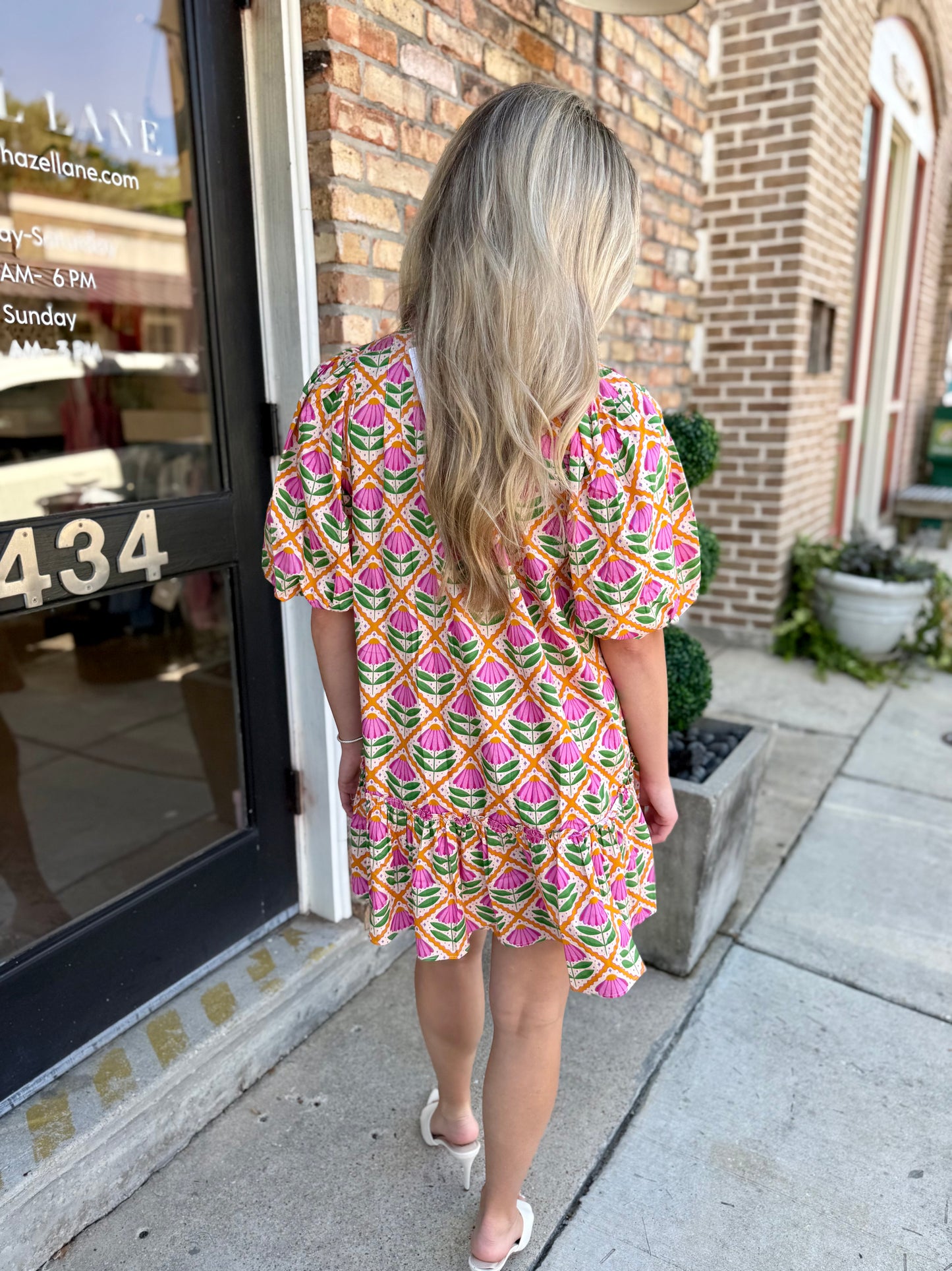 Morgan Dress- Foral Magic