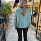 Z Supply Stand In Sweater- Emerald Cove