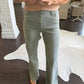Maya (Sea Star Teal) HR Wide Leg Denim