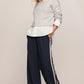 Z Supply Stand In Sweater- Feather Grey