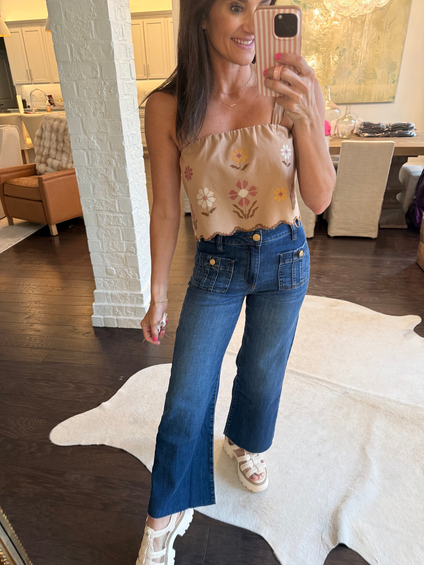 Meg (Resolution) HR Patch Pocket Denim