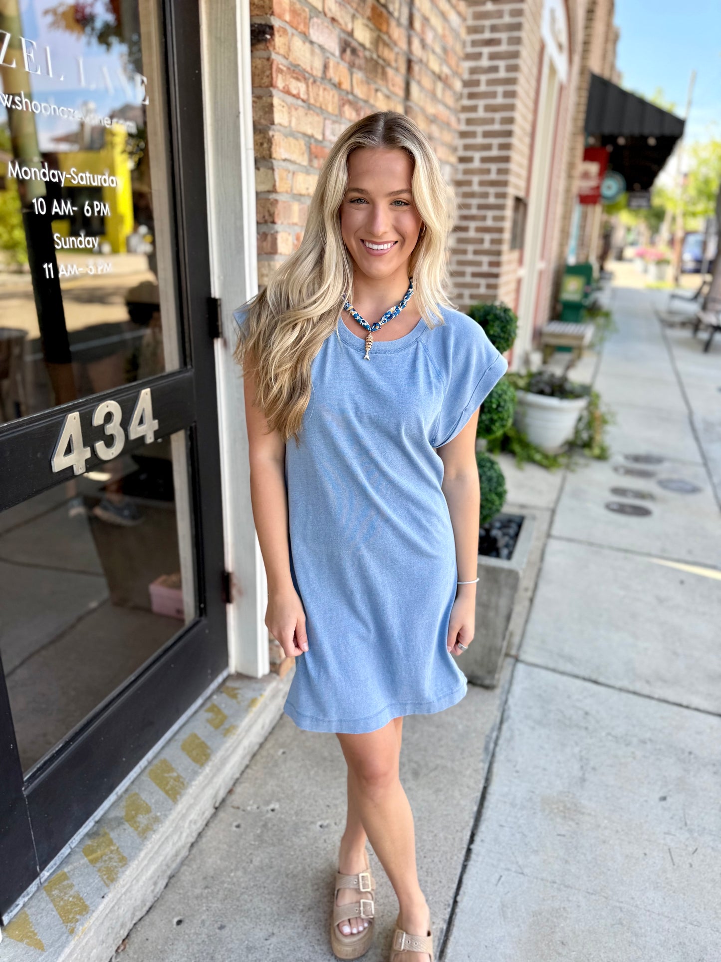 Z Supply Tate Jersey Mini Dress